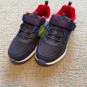 Stride Rite Navy and Red Kids Sneakers
